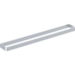 Toallero Geberit para muebles del baño: 42.4x1.9x4.9cm, Cromado brillante